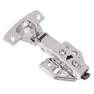 Picture of 4pcs six screw Stainless steel heavy duty Concealed Cabinet Hinge Soft Close for Cupboard Hydraulic-Full overlay