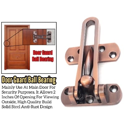 Picture of Heavy Door Guard Door Latch Door Lock- 1pcs-antique