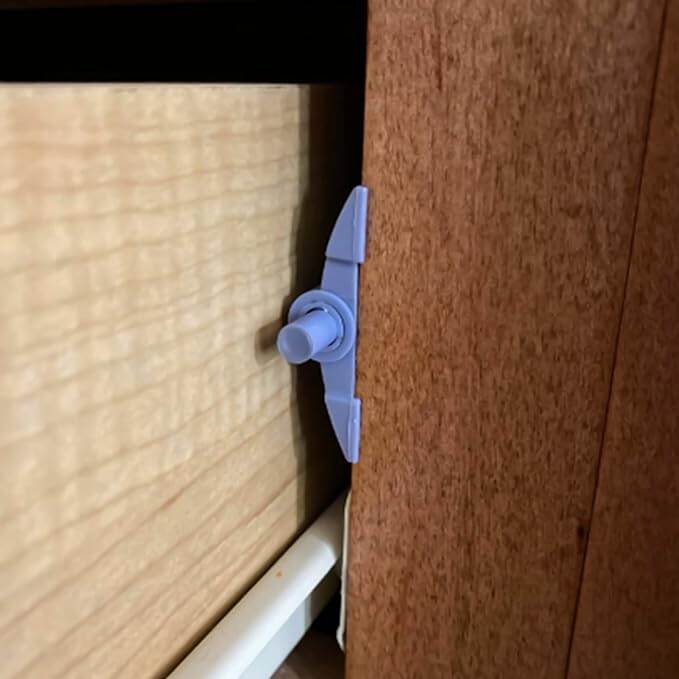 Picture of 1pcs Soft Quiet Close Kitchen Cabinet Door Drawer Closer Damper Buffers-Blue Gray
