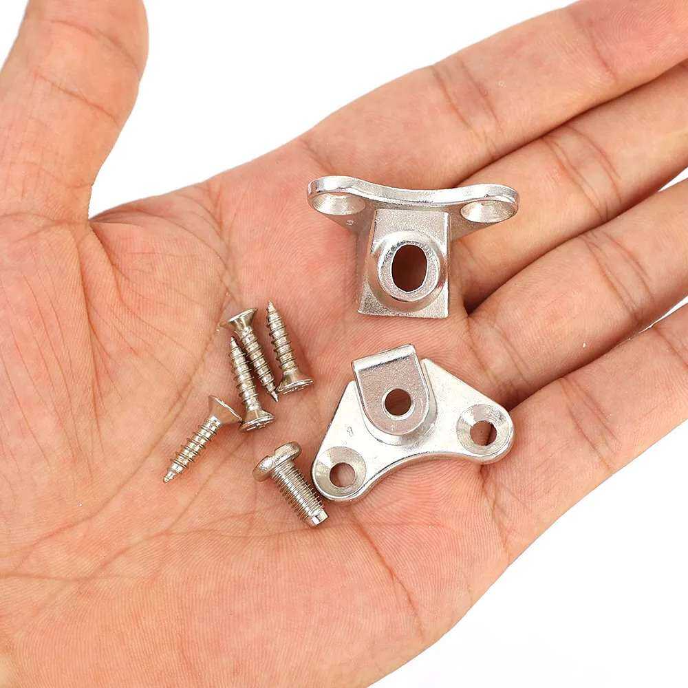 Picture of 2pcs Alloy Corner Brackets  Butterfly Support Connector Removable Fasteners Corner Code Right Angle Bracket-Silver