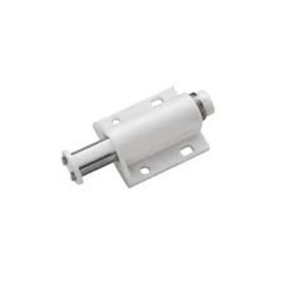 Picture of 1set Cabinet Glass Door Single Push Magnetic Catch Latch, Off White-White
