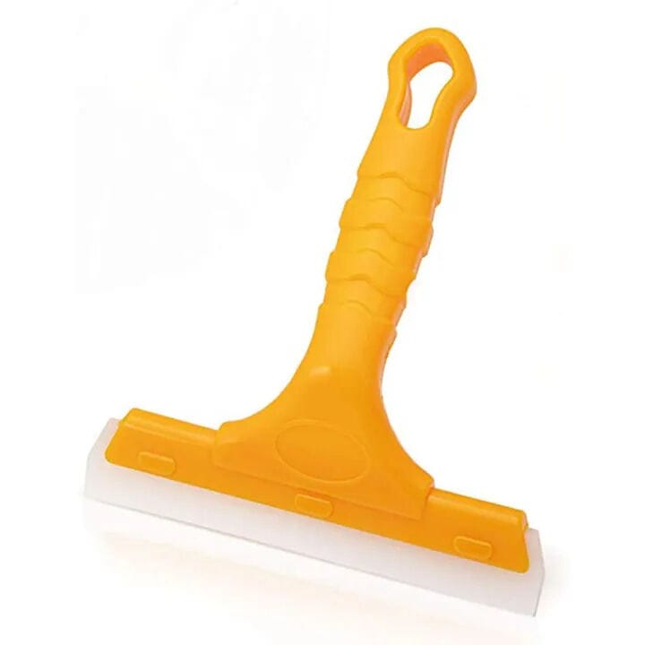 Picture of 1pcs Glass cleaning wiper silicone handle window cleaner.-Yellow