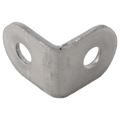 Picture of 4 PCS L Bracket Corner for Wood Furniture Cabinet-Silver