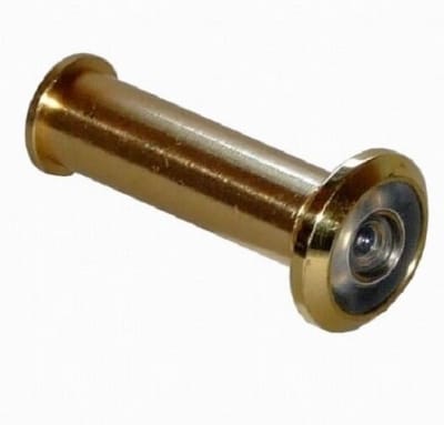 Picture of 1pcs Door Viewer, 160 Deg, 12mm Dia, 35 to 57mm thickness-Antique