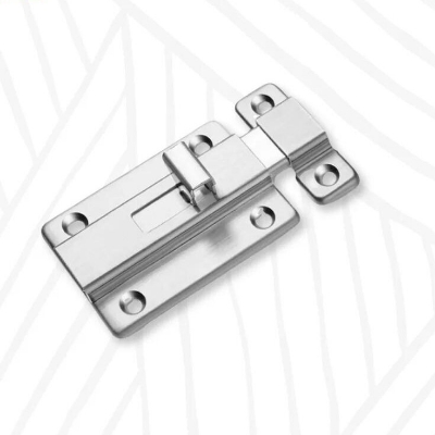 Picture of 1 Pis 2.5 Inch Small Stainless Steel Tower Bolt For Home Office Furniture Cabinet Doors Small Chitkani-Silver