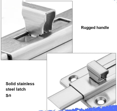 Picture of 1 Pis 2.5 Inch Small Stainless Steel Tower Bolt For Home Office Furniture Cabinet Doors Small Chitkani-Silver