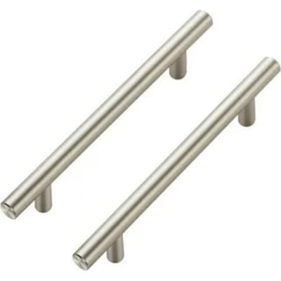 Picture of 2pcs 6 inch T Bar Kitchen Cabinet Door Handles Brushed Stainless Steel Door Drawer Pull Knob-Silver