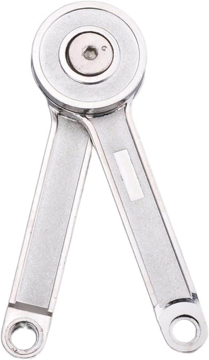 Picture of 2set Pivot Hinge Stop Stays Cabinet Hinge Kitchen Cupboard Doors Hinges Heavy Load80-150N Hinge Set-Silver