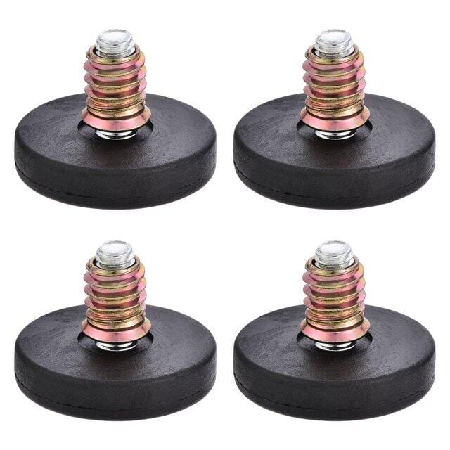 Picture of 50 pcs M6x13mm Threaded Inserts for Wood Hex Socket Drive Furniture Screw-in Nut-Golden