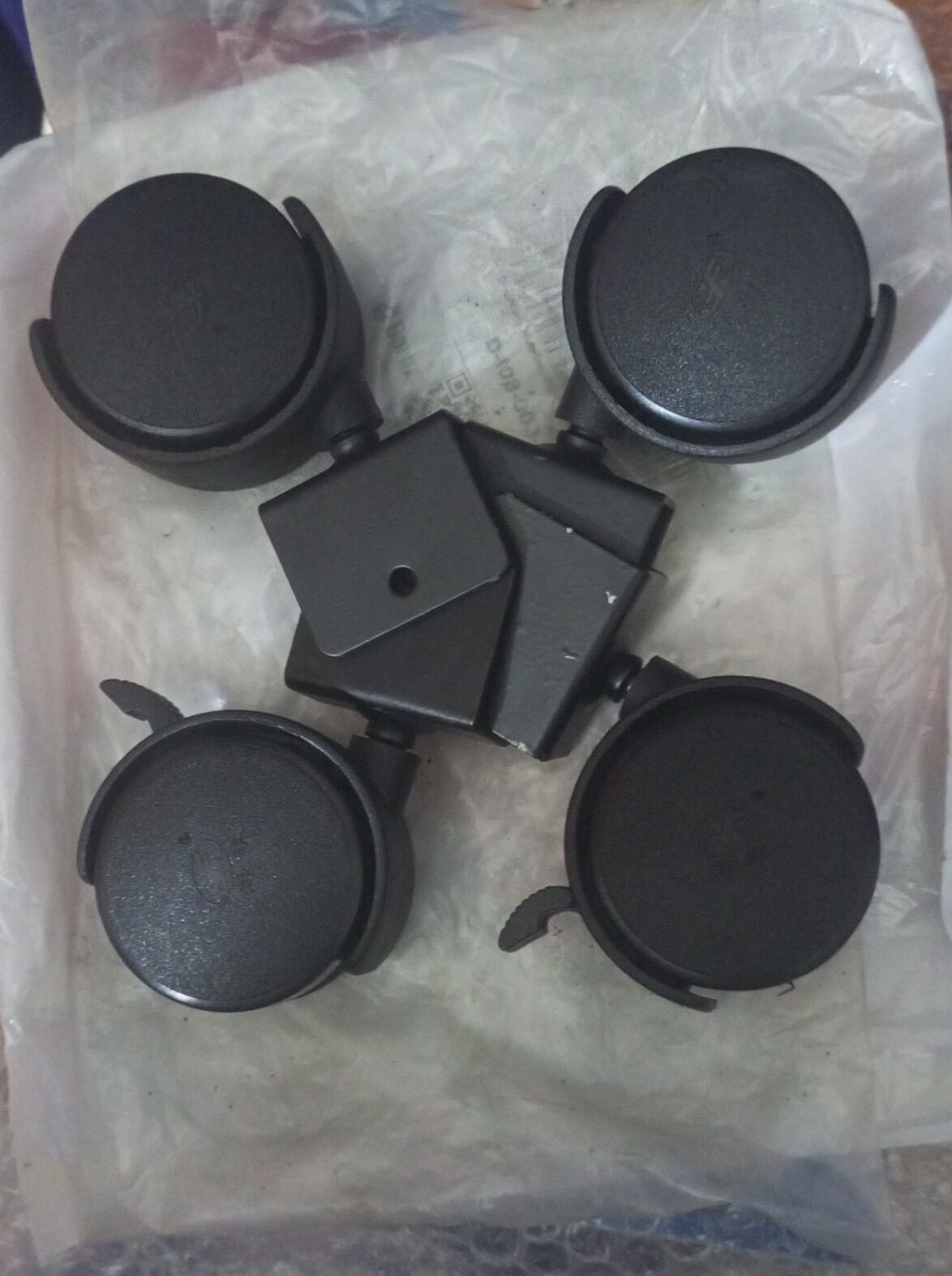 Picture of 2" (4Pcs=1SET) Computer Table Wheels U Castor Wheel,