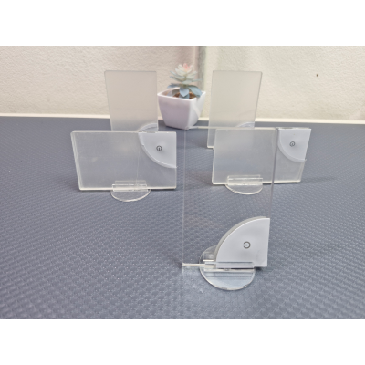 Picture of Rechargeable Mini LED Note Lamp – Acrylic Message Board Night Light with 7 Color Changing Light, Custom Write & Erase