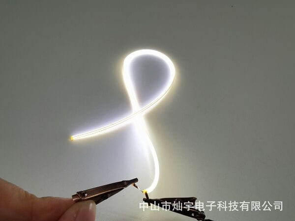 Picture of 300mm 3V Flexible LED Filament – Same-End Positive & Negative Wiring, Soft Retro Atmosphere Lamp