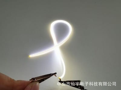 Picture of 300mm 3V Flexible LED Filament – Same-End Positive & Negative Wiring, Soft Retro Atmosphere Lamp