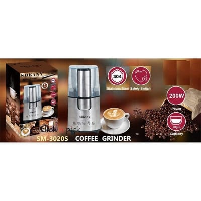 Picture of Coffee Grinder Spice Grinder 200watts SK-3020S Silver