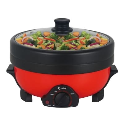 Picture of Multi Cooker with Heat Controller double pot 5.0 Liter Red