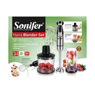 Picture of Hand Blender Set 3-in-1 Sonifer SF-8081 