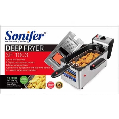 Picture of Electric Deep Fryer 3 Liter Capacity Silver