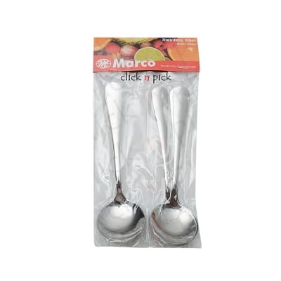 Picture of Marco Stainless Steel 6.9 Inch Round 1 Piece - Great Value - Upscaled Quality - Simple to Use Silver