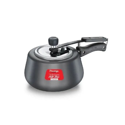 Picture of Prestige India Pressure Cooker Nakshatra Cute Duo HARD ANODISED 3liter Induction Bottom (20260) Black