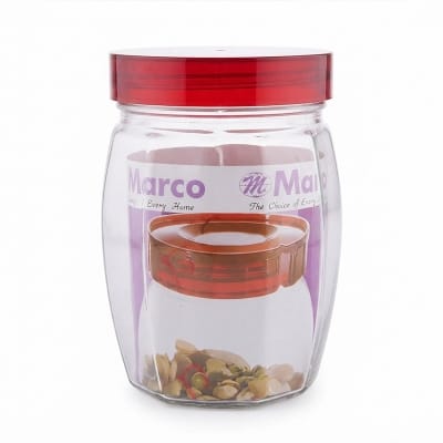 Picture of Marco Storage Glass Jar with plastic lid 800ml 