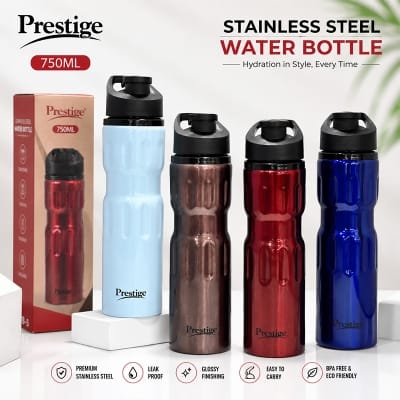 Picture of Sports Athletic Design 750ml Stainless Steel Colorful Water Bottle – Stylish, Durable & Reusable 