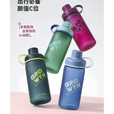 Picture of Colorful 550ml YIBEN Brand High-Quality Food-Grade School College University Office Camping Sports Gym Outdoor Cycling Running Shaker Matte Body Beautiful Color Matching With Modern Lifestyle Multicolor