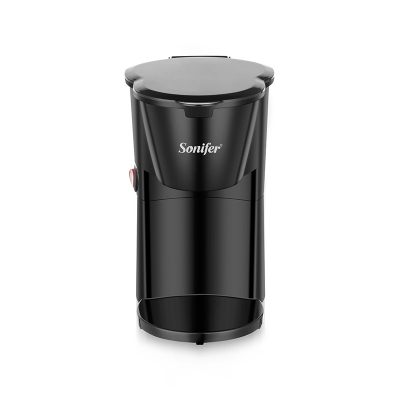 Picture of Sonifer SF-3593 (NO FILTER INCLUDED) Drip Coffee Maker Brewing Portable PP Material Compact Design for Travel Office Black