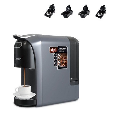 Picture of Sonifer SF-3579 Household 20 Bar High Pressure Pump Automatic Multi-functional 4 in 1 Capsule Coffee Maker Dark Grey