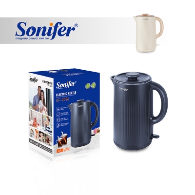 Picture of Sonifer SF-2096 New Home Appliances Blue Plastic Housing 1500w Automatic Electric Kettle Heating element 1500w 