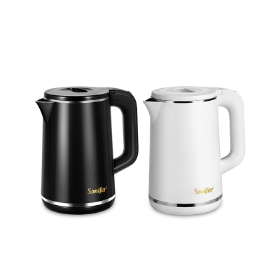 Picture of Sonifer SF-2149 900ml 1000W Stainless Steel Electric Water Kettle Auto Shut Off and Cool Touch Handle for Home Use 
