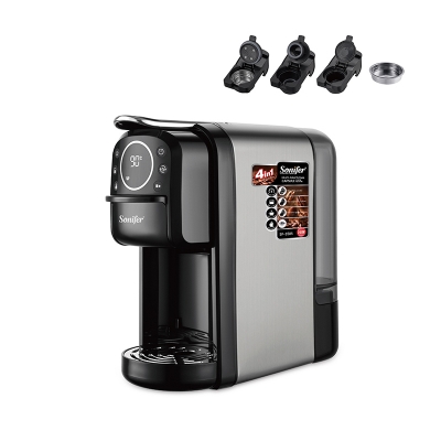 Picture of Sonifer SF-3585 Wholesale High Quality 20 bar Pressure Home Automatic Electric Multi Functional 4 in 1 Capsule Coffee Machine Black