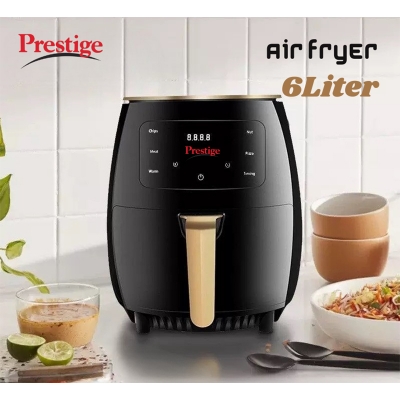 Picture of Air Fryer Healthy Cooking Without Oil Fast Cooking Prepare Meal Instantly for Urban Modern Lifestyle 6 Liter Prestige Made in China