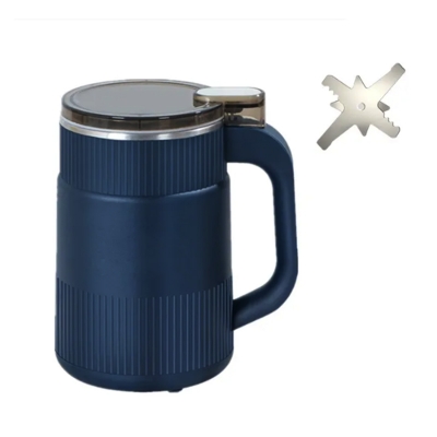 Picture of Coffee Grinders Mills Grinder Household Small Powder Machine Ultra-fine Grinder Electric Grain Crushing Kitchen Tools Blue