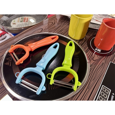 Picture of Ergonomic Non-Slip Handle Sharp Blade Peeler for Kitchen Y-Shaped Peeler Vegetable Peeler 