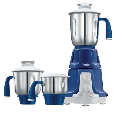 Picture of Prestige Deluxe-VS 750 W Mixer Grinder, 3 Stainless Steel Jars (1500 ml, 1000 ml, 300 ml) Purple
