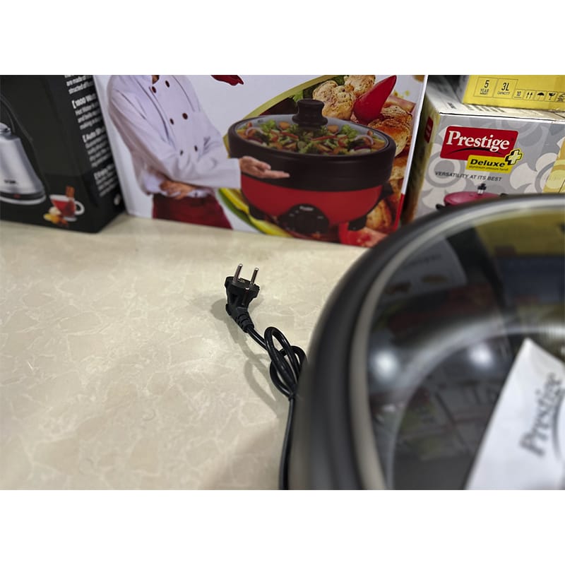 Picture of Multi Cooker with Heat Controller double pot 3.5 Liter Red