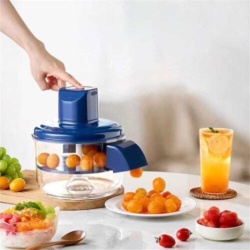 Picture of Automatic Vegetable Peeling Machine, Rechargeable Electric Fruit and Vegetable Peeler Suitable for Grapes, Cherry Tomatoes, Garlic 