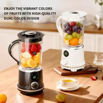 Picture of MDHL Brand 600ML USB TYPE C Rechargeable BPA Free Portable Shakes and Smoothies Personal Blender Protein Frozen Drink Juicer Blender 