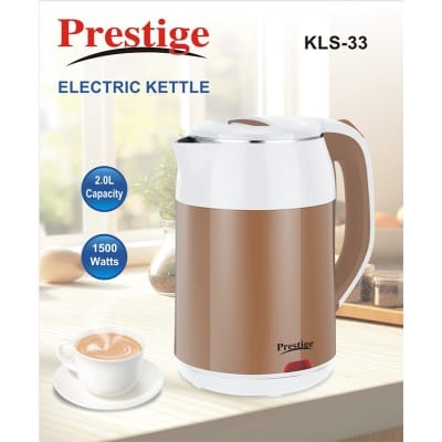 Picture of Urban Modern Lifestyle Electric Kettle 2.0 Liter 1500 watts SS inside with Plastic Outer cover for Safety 