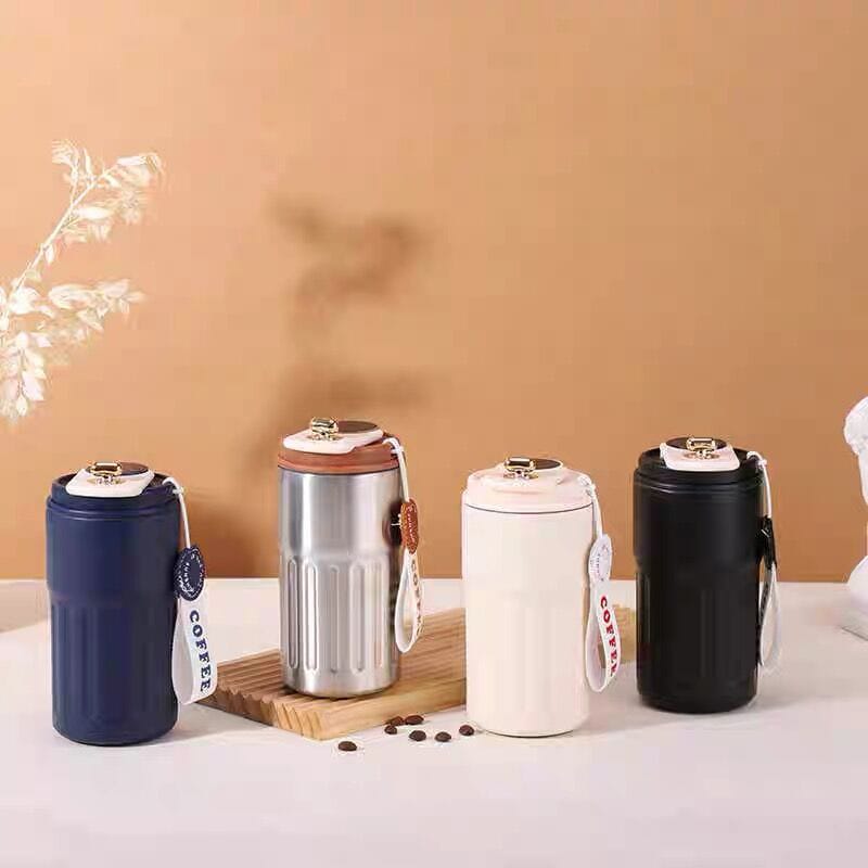 Picture of New Creative Thermos Smart Temperature Display Stainless Steel Vacuum Flask Intelligent with LED temperature Touch Coffee Mug 