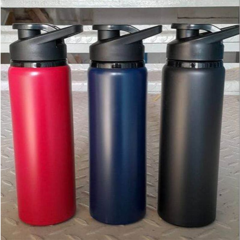 Picture of 750ml Sports Athletic Solid Color Plain Aluminum Water Bottle for everyday use 