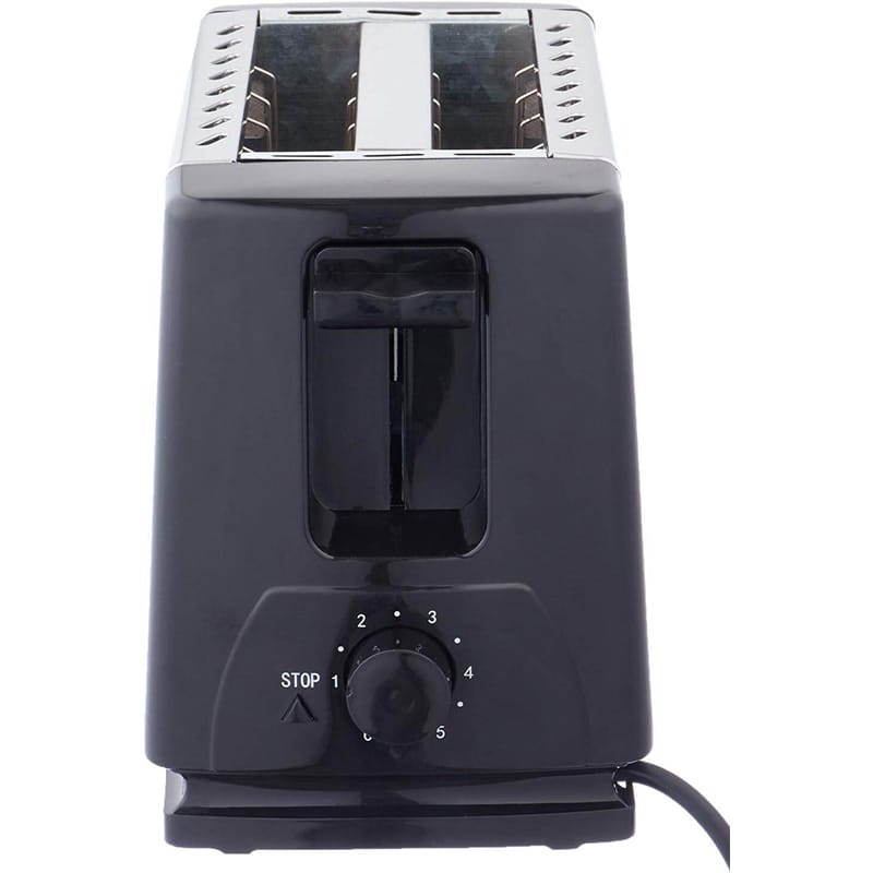 Picture of Sonifer SF-6007 for kitchen smart pop-up vertical electric 2 slice stainless steel mini bread toaster 700 watts Silver