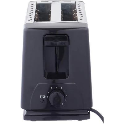 Picture of Sonifer SF-6007 for kitchen smart pop-up vertical electric 2 slice stainless steel mini bread toaster 700 watts Silver
