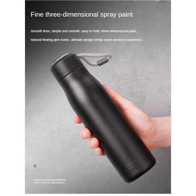 Picture of Double Wall 550ml Thermos, Vacuum Insulated Stainless Steel Water Bottle 