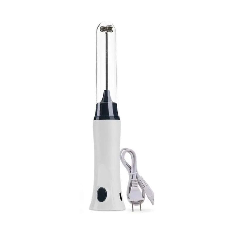 Picture of Rechargeable Coffee Mixer with protection cover White