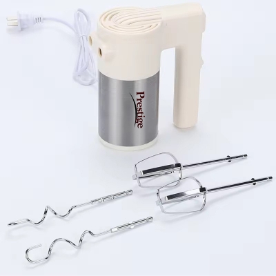 Picture of Modern Minimalistic Monochromatic Electric Egg Beater, Baking Tools, Cake Beater, Handheld Egg Beater Fast Sleek 800 watts Multi-Functional Electric Egg beater Modern Lifestyle Off White