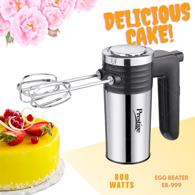 Picture of Comfortable grip Round Shape Electric Egg Beater, Baking Tools, Cake Beater, Handheld Egg Beater Fast Sleek 800 watts Multi-Functional Electric Egg beater Modern Lifestyle Matte Black