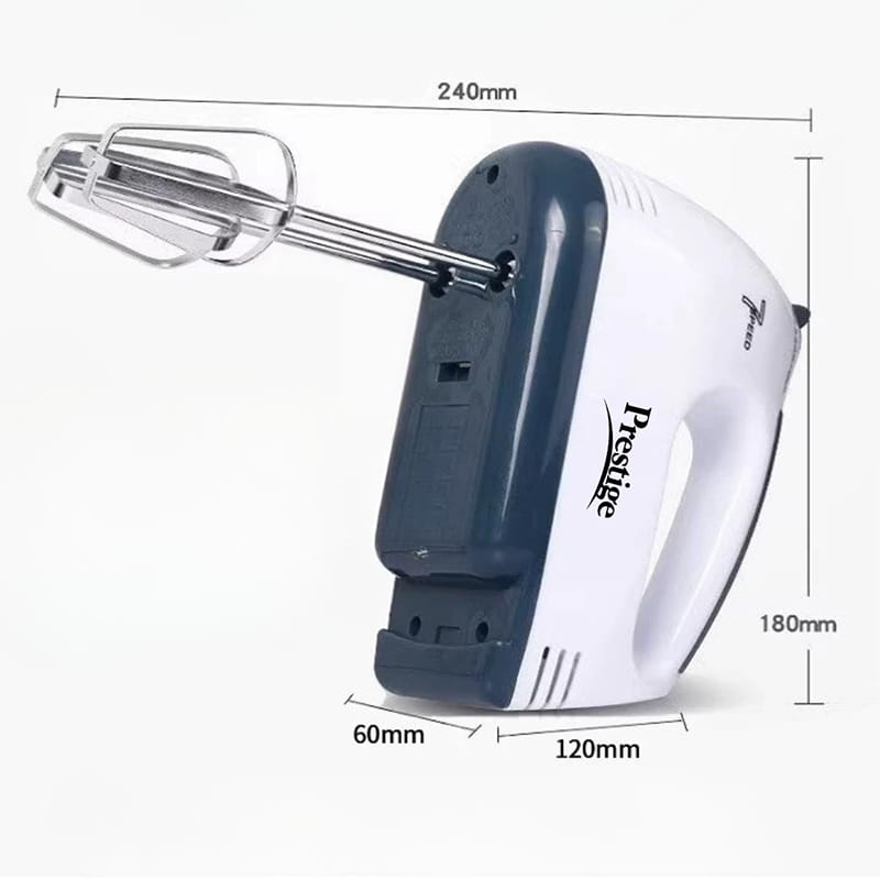 Picture of Best Price Latest Mini Electric Eggbeater Automatic Cream Whip Stirrer Stainless Mixing for Urban Household White