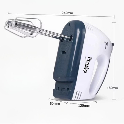 Picture of Best Price Latest Mini Electric Eggbeater Automatic Cream Whip Stirrer Stainless Mixing for Urban Household White
