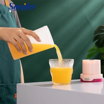 Picture of Sonifer SF-8130 Multi-function Custom Portable Mixer USB Type-C Blender Cup Portable Mini Cup Juicer for Travel Home Use 